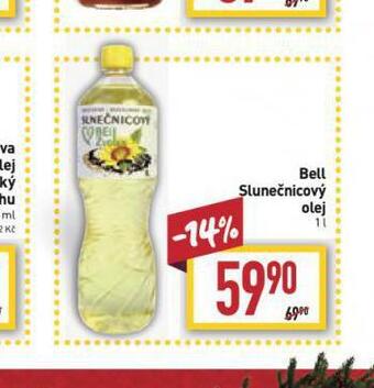 Billa Bell slunečnicový olej nabídka