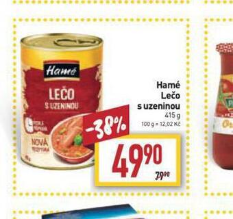 Billa Hamé lečo s uzeninou nabídka
