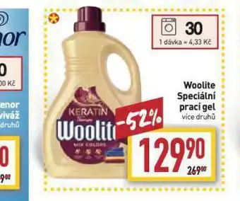 Billa Woolite speciální prací prostředek nabídka