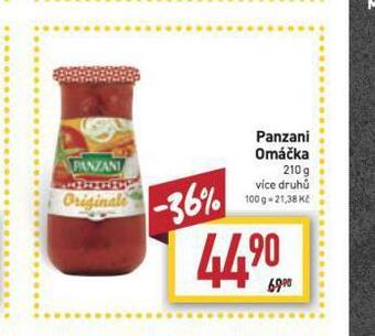 Billa Panzani omáčka nabídka