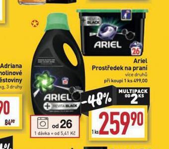 Billa Ariel prostředek na praní nabídka