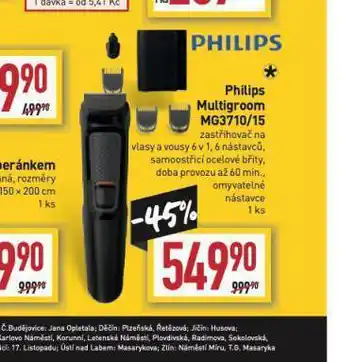 Multigroom zastřihovač philips
