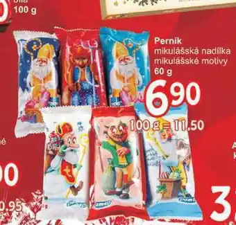 Jip Pernik mikulášská nadílka mikulášské motivy 60 g nabídka