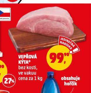 Penny Market Vepřová kýta bez kosti nabídka