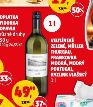 Penny Market Frankovka modrá nabídka