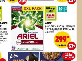 Penny Market Ariel prací prostředek nabídka