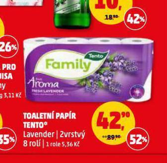 Penny Market Tento toaletní papír nabídka