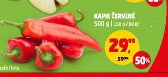 Penny Market Kapie červené nabídka