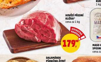 Penny Market Hovězí přední kližka nabídka