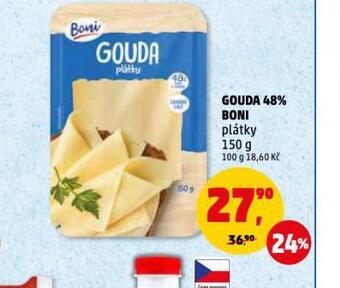 Penny Market Gouda 48% boni nabídka
