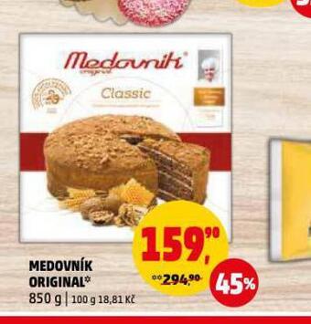 Penny Market Medovník originál nabídka