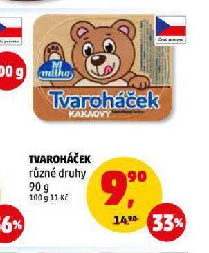 Penny Market Tvaroháček nabídka