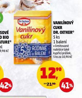 Penny Market Vanilínový cukr dr. oetker nabídka