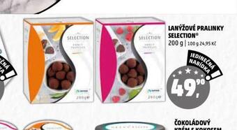 Penny Market Lanýžové pralinky selection nabídka