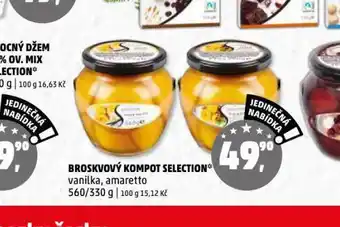 Penny Market Broskvocý kompot selection nabídka