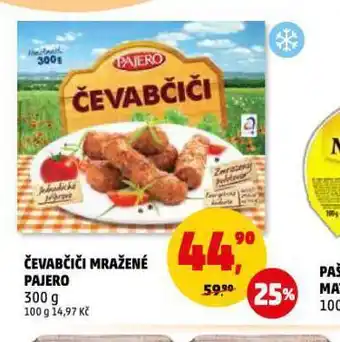 Čevabčiči mražené pajero