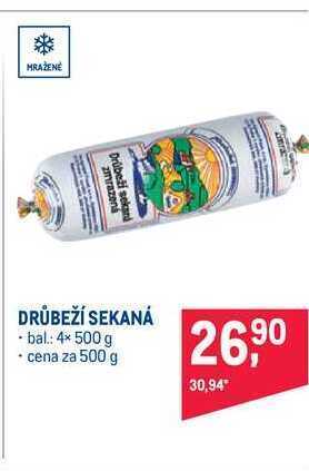 Makro Vodňanská drůbež drůbeží sekaná 500 g nabídka