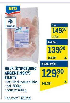 Makro Aro hejk filety 800 g nabídka