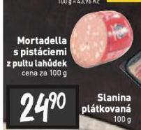 Billa Mortadella s pistáciemi nabídka