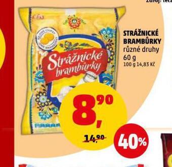 Penny Market Strážnické brambůrky nabídka