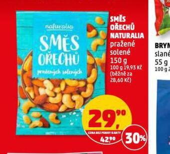 Penny Market Směs ořechů naturalia nabídka