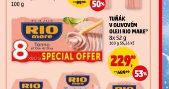 Penny Market Tuňák v olivovém oleji rio mare nabídka