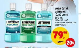 Penny Market Listerine ústní voda nabídka