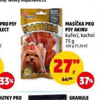 Penny Market Akinu masíčka pro psy nabídka