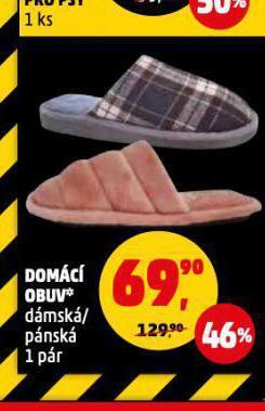 Penny Market Domácí obuv nabídka