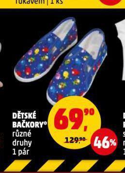 Dětské bačkory