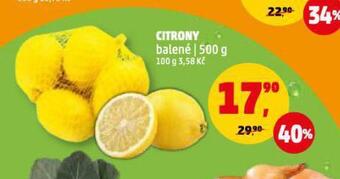 Penny Market Citrony nabídka