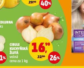 Penny Market Cibule kuchyňská žlutá nabídka