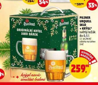 Penny Market Pivo pilsner urquell nabídka