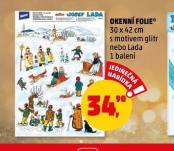 Penny Market Okenní folie nabídka