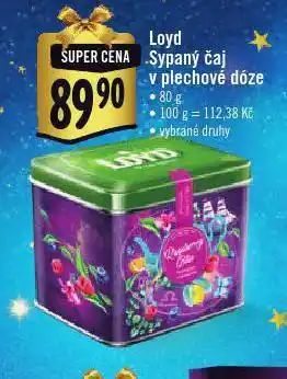 Jip Loyd sypaný čaj nabídka