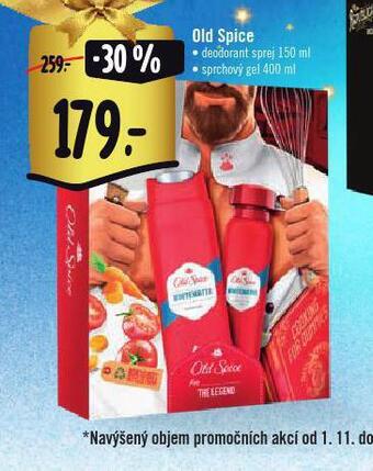 Albert Old spice dárkové balení nabídka