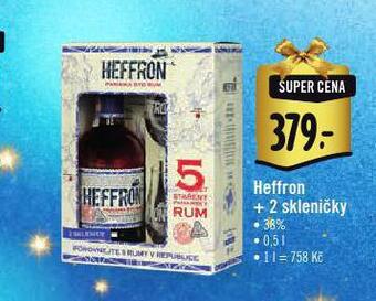 Albert Heffron + 2 skleničky nabídka