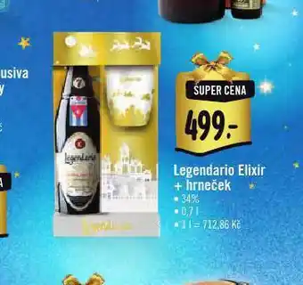 Albert Legendario elixír + hrneček nabídka
