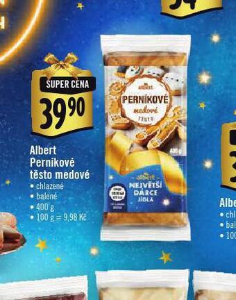 Albert Albert perníkové těsto medové nabídka
