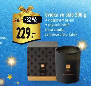 Albert Svíčka ve skle nabídka
