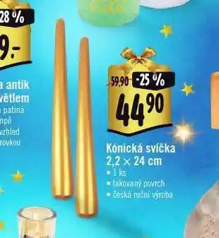 Albert Kónická svíčka nabídka