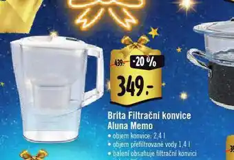 Albert Brita filtrační konvice nabídka