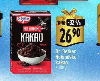 Albert Dr. oetker holandské kakao nabídka