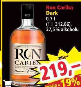 Norma Ron cariba dark 0,7l nabídka