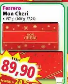 Ferrero mon cheri • 157 g