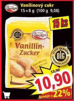 Norma Vanilínový cukr 15x8 g nabídka