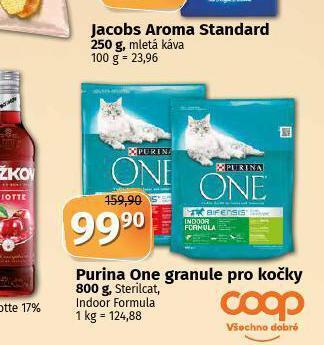 Coop Purina one granule pro kočky nabídka