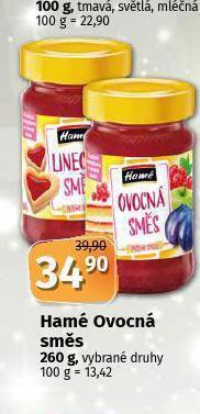 Coop Hamé ovocná směs nabídka