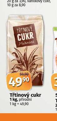 Coop Třtinový cukr nabídka