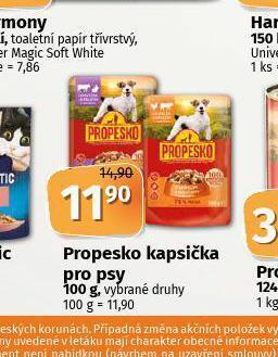 Coop Propesko kapsičky pro psy nabídka